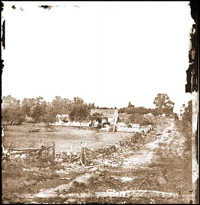 Gettysburg Pa. Headquarters of Gen. George G. Meade on Cemetery Ridge