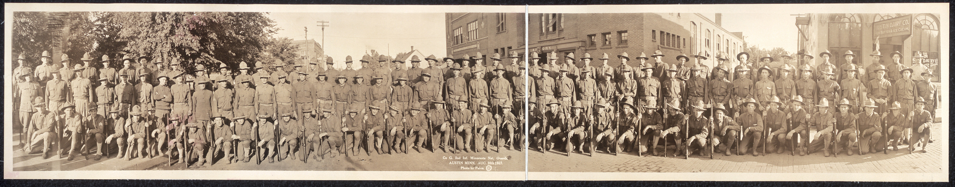 National Guard Austin, Minnesota, 1917, 1917 — historic image
