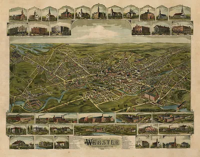 Webster, Massachusetts, 1892