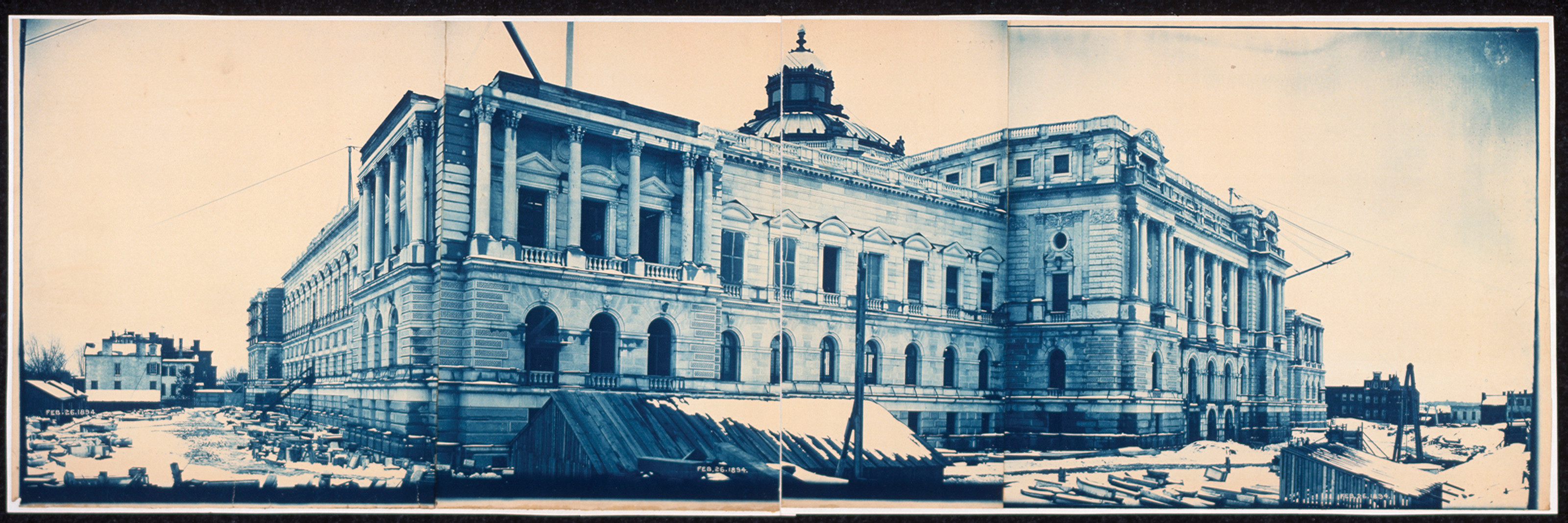 Washington Library of Congress 1894, Washington, D.C., 1894 — historic image