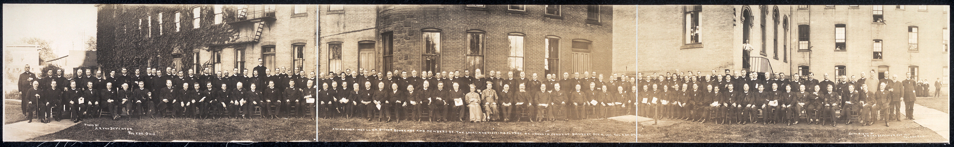 Toledo Ursulin Convent banquet, Ohio, 1911, 1911 — historic image