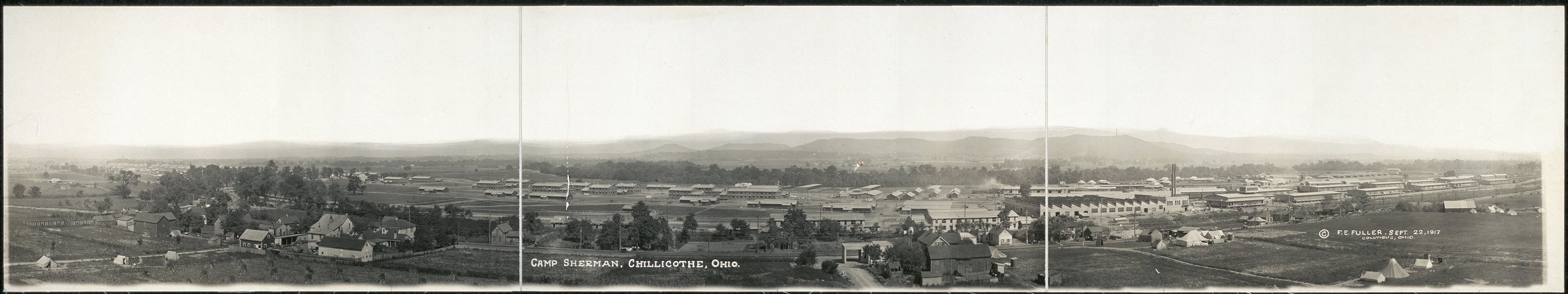 Camp Sherman, Chillicothe, Ohio, 1918, 1918 — historic image