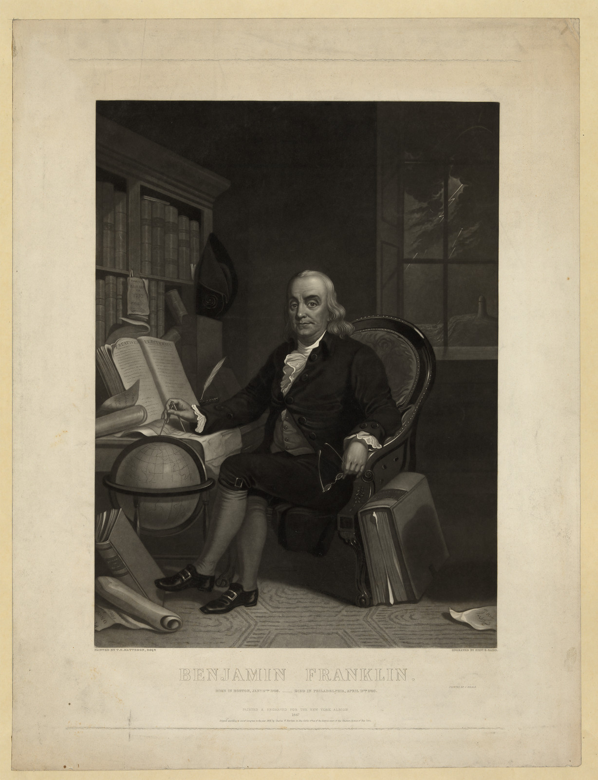 Benjamin Franklin, c[between 1900 and 1920] — historic photograph