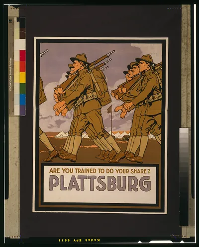 Are you trained to do your share? Plattsburg [sic]