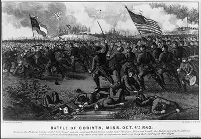 Battle of Corinth, Miss. Oct. 4th 1862