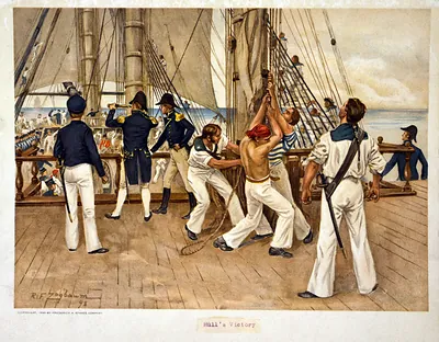 Hull's victory / R.F. Zogbaum.