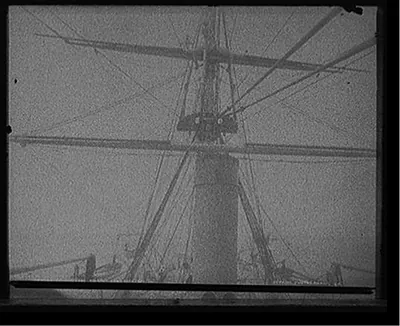 U.S.S. Hartford, maintop from foretop