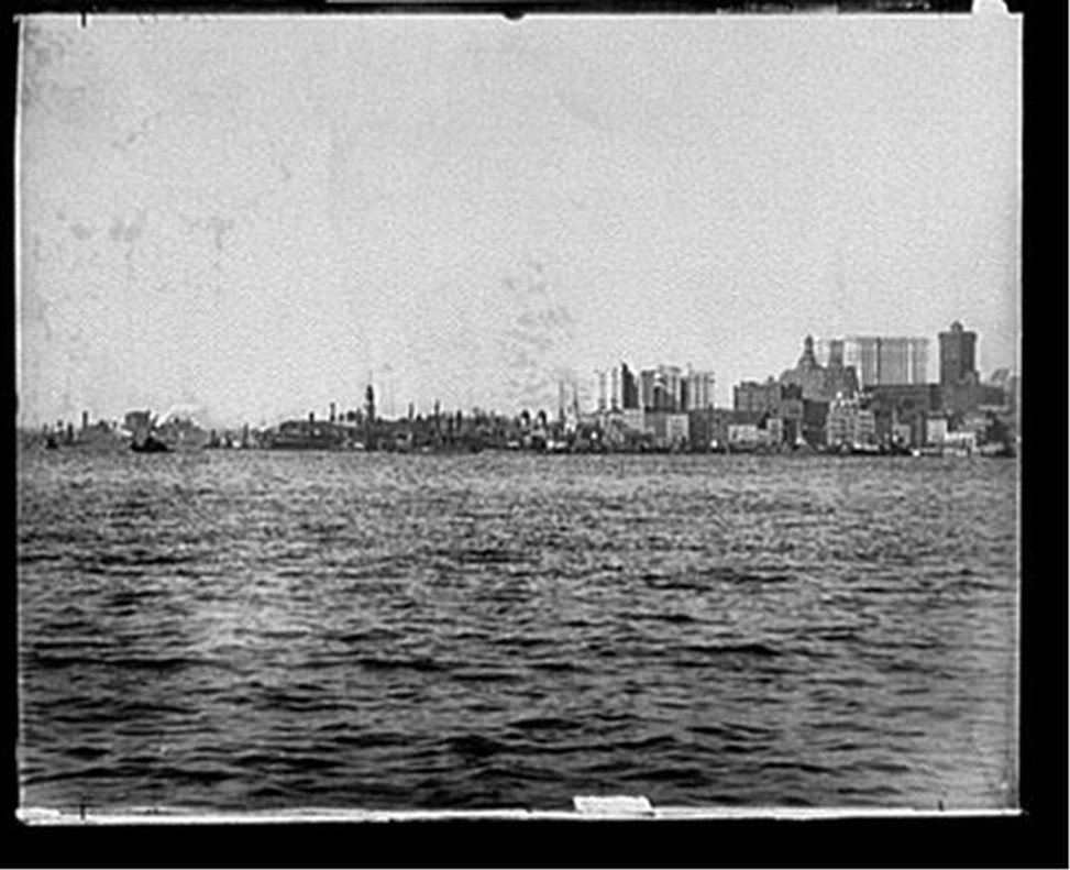 New York from Brooklyn, c1901. — historic photograph