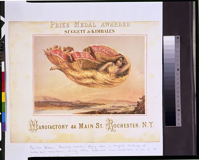 Prize medal awarded--Suggett & Kimball's peerless tobacco / lith. of Moller & Forst 12 Vesey St. N.Y.