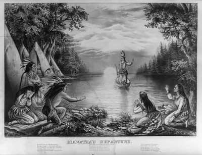 Hiawatha's departure