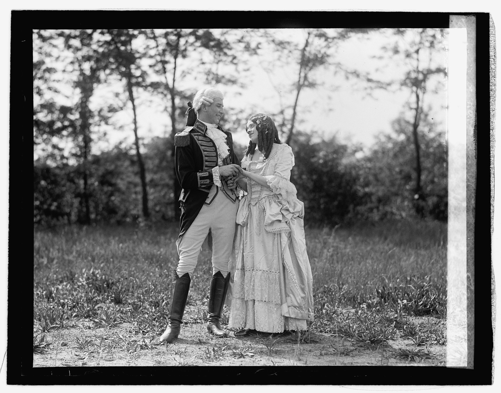 Arthur Gerth & Helen Edwards, American U., 5/20/26, [19]26 May 20. — historic photograph