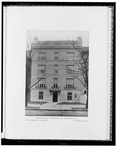 Residence for R. B. Roosevelt, Esq., Washington, D.C.