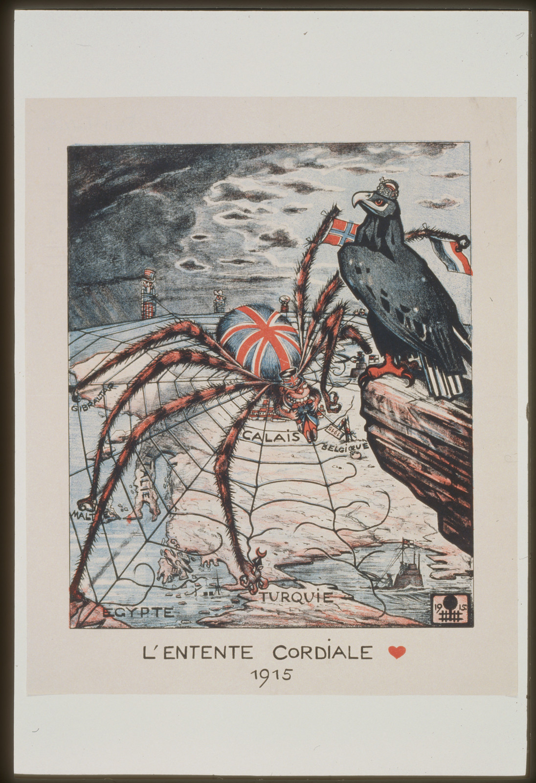 LEntente Cordiale 1915, 1915 — vintage poster