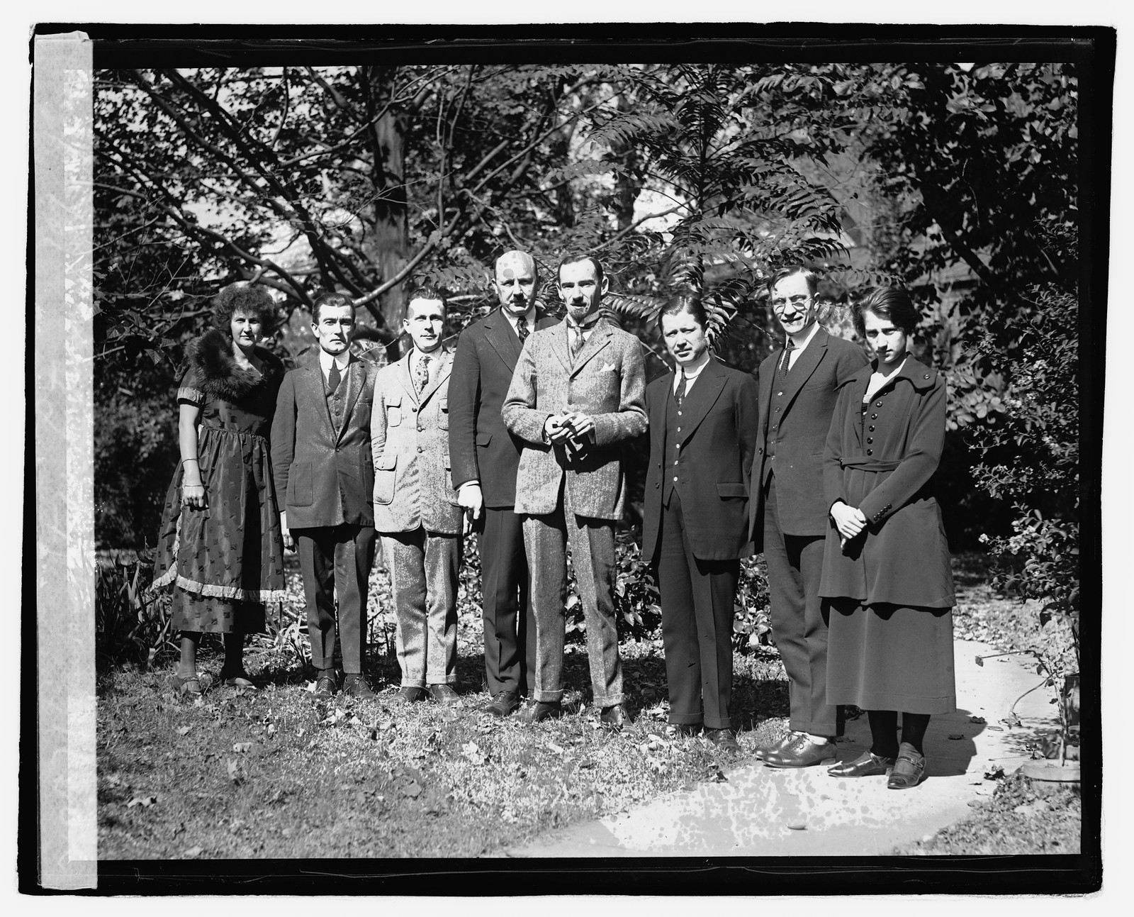 Embassy staff, Latvia, 10/21/22, [19]22 October 21. — historic photograph