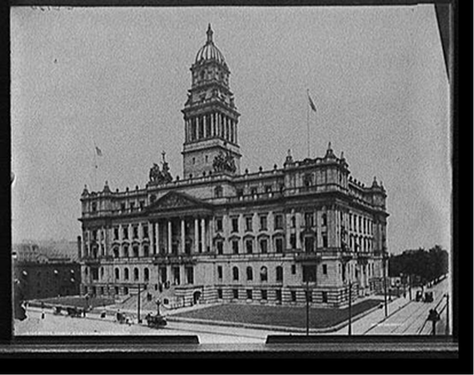 Wayne County Courthouse [Wayne County Building], Detroit, Mich., [1905?] — historic photograph