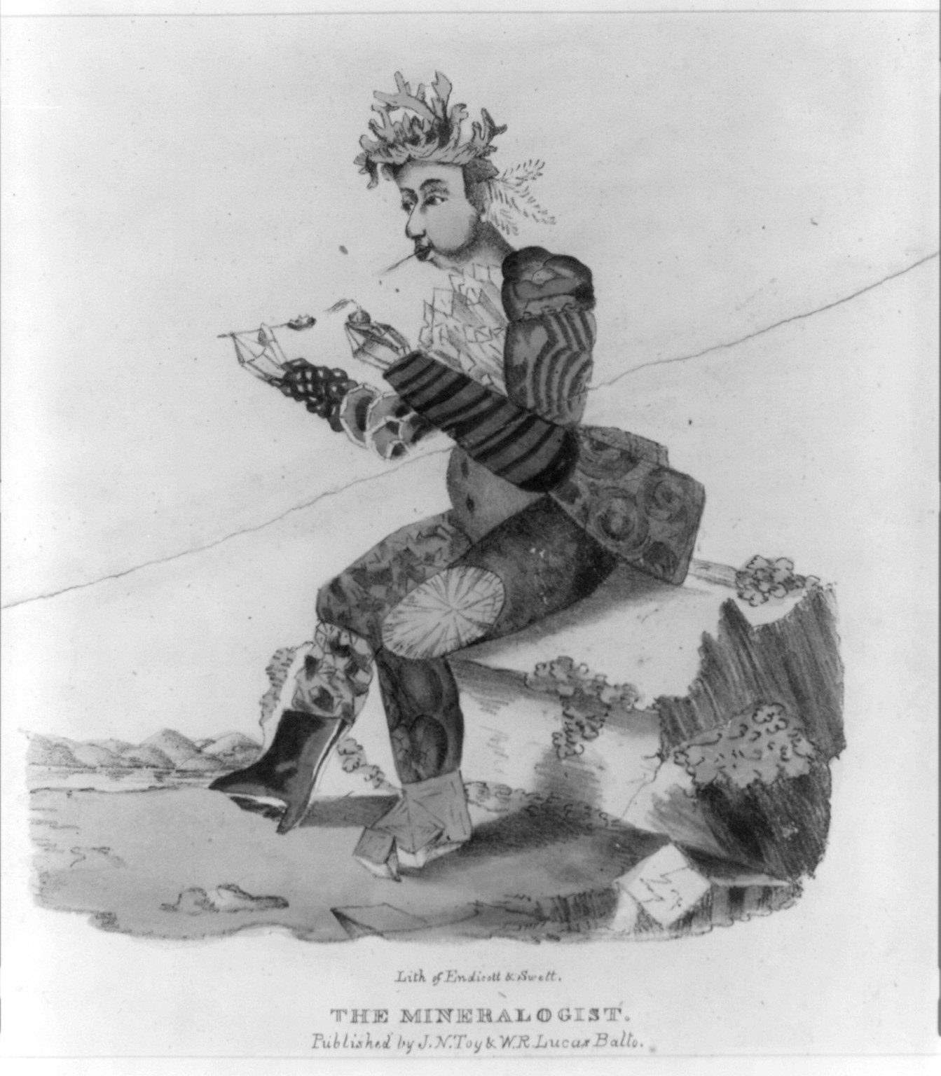 The mineralogist, [no date recorded on shelflist card] — historic print