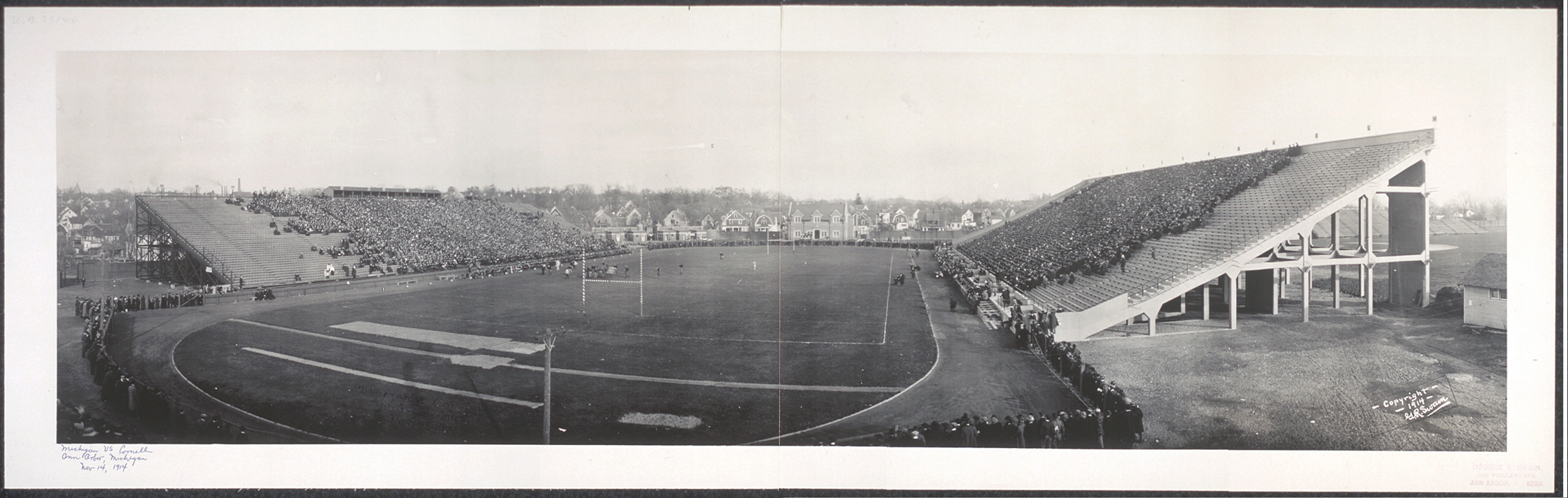 Michigan Cornell Ann Arbor, 1914, 1914 — historic image