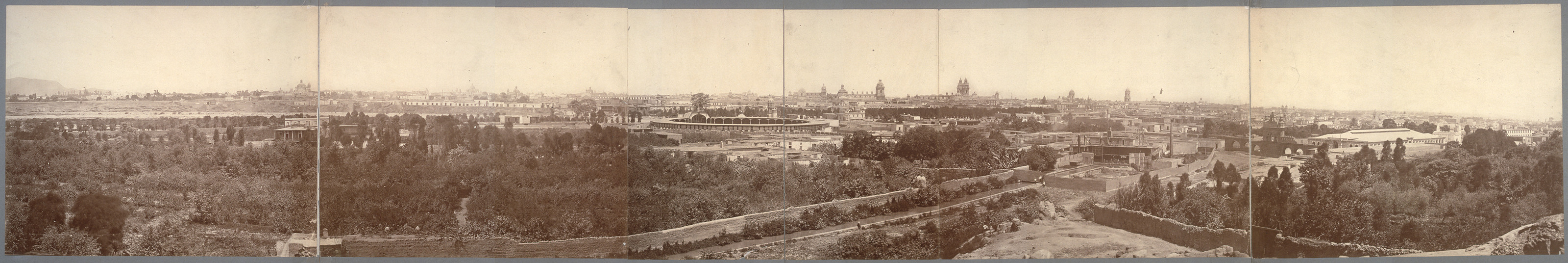 Lima, Peru, 1870 — historic image