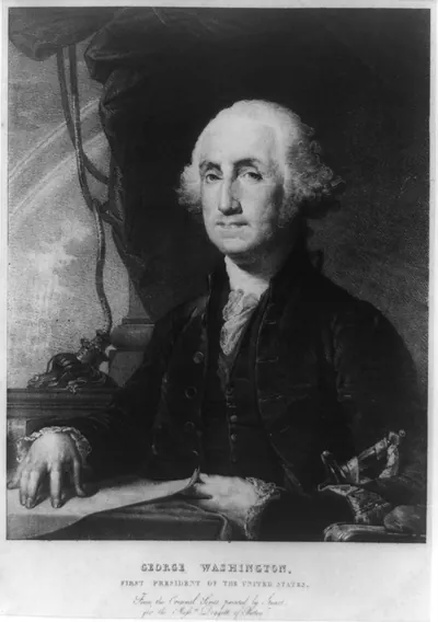 George Washington, first president of the United States