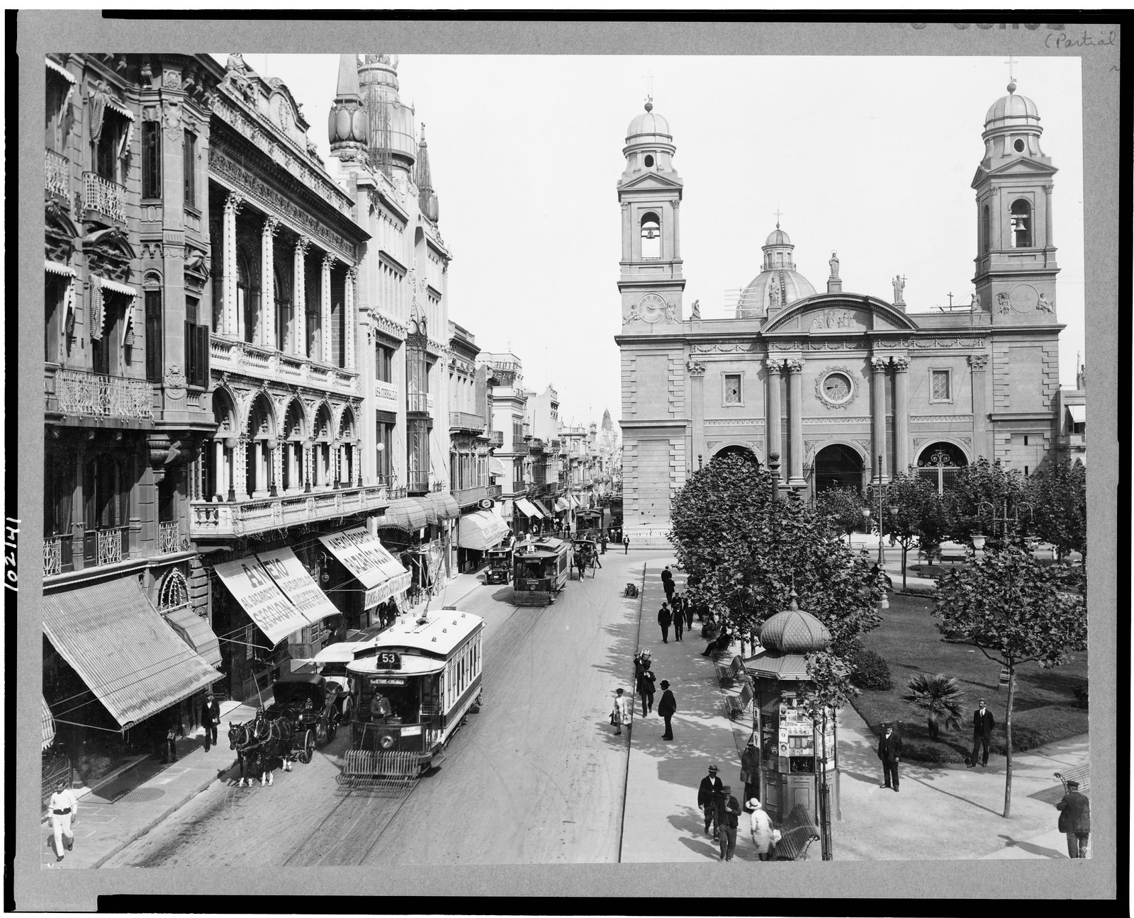 [Cathedral, Montevideo, Uruguay], [between 1910 and 1920] — historic photograph