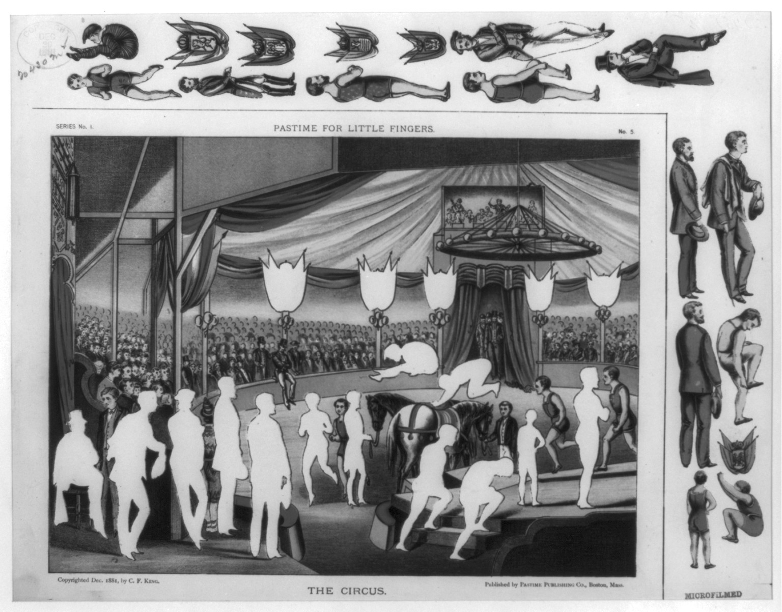 The Circus, c1881 Dec. — historic print