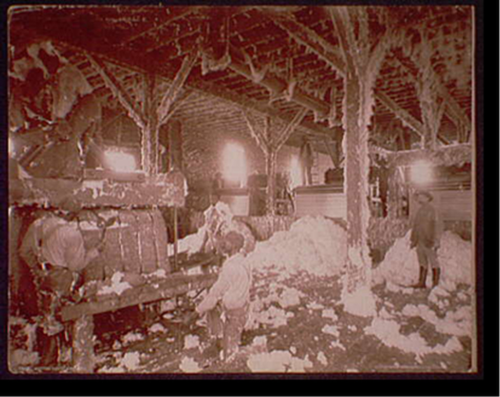 Cotton Gin at Dahomey, [between 1885 and 1898] — historic photograph