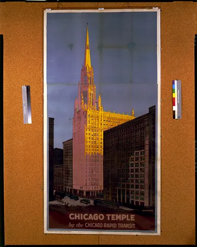 Chicago Temple by Chicago Rapid Transit / Navigato.