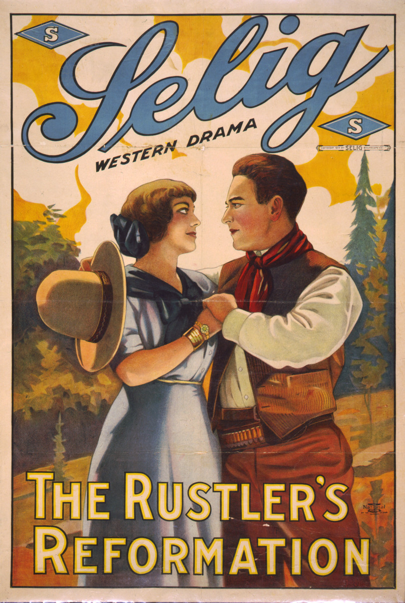 The Rustler's reformation, New York : National Pho-Eng. Co., c1913. — vintage poster