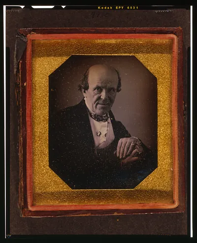 [Unidentified man, possibly William G. Mason, head and shoulders portrait, facing slightly left]