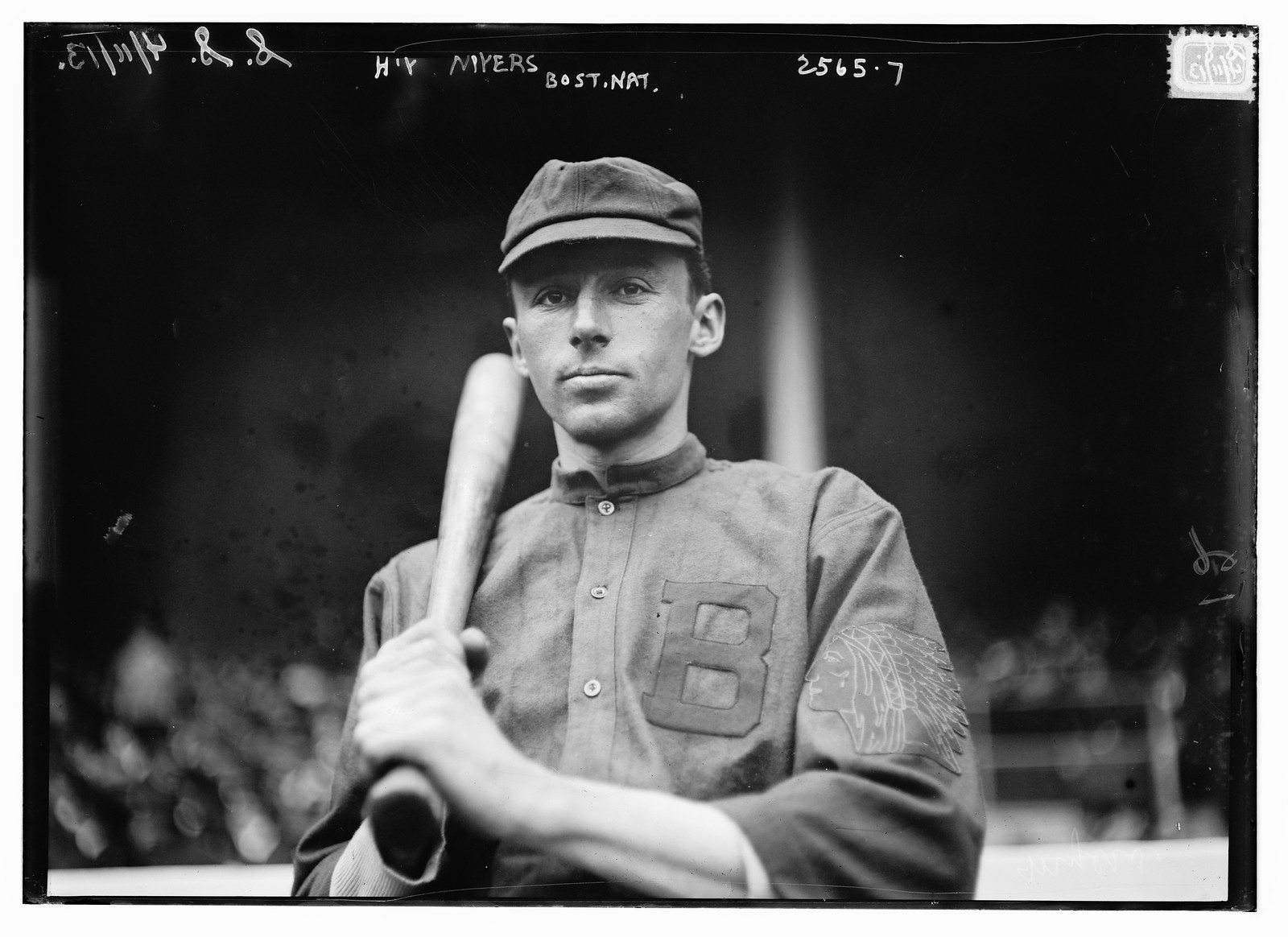 Hap Myers, Boston NL (baseball), [1913] — historic photograph