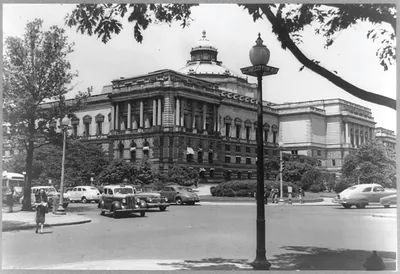 View of Jefferson Building - from east showing addition