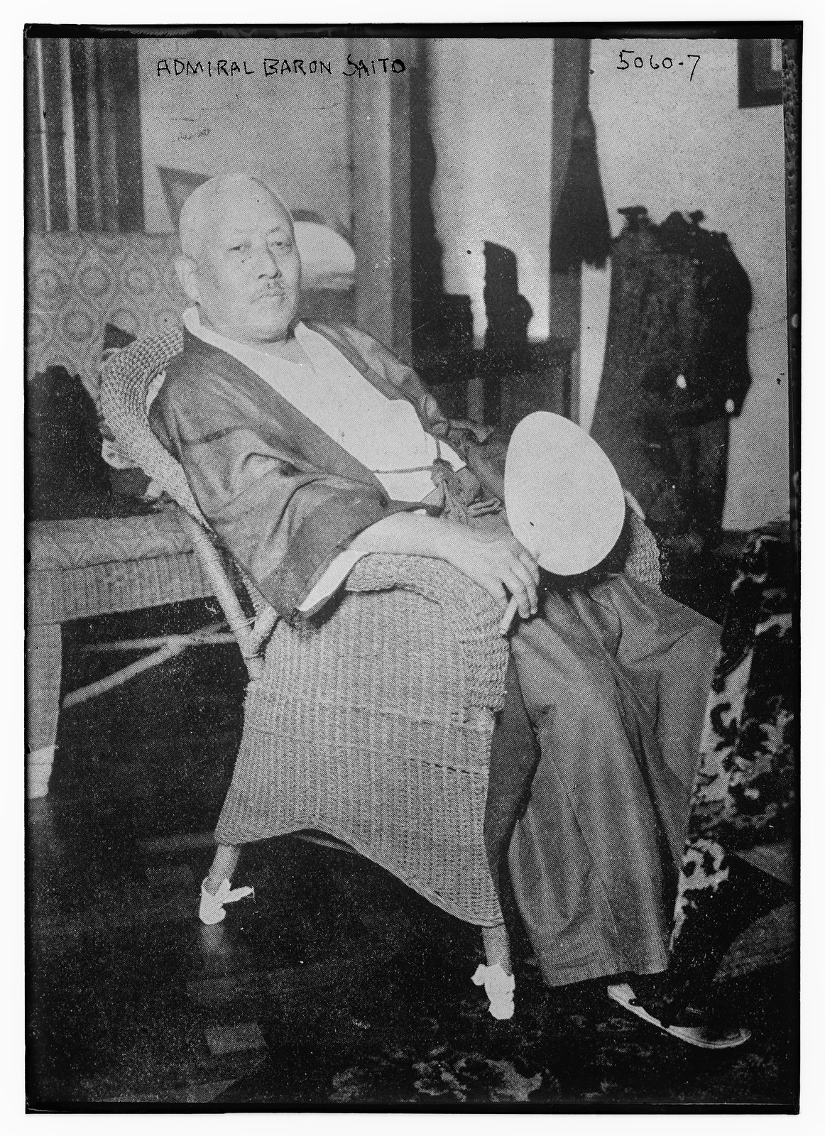 Adm. Baron Saito, n/a — historic photograph
