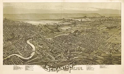 Scranton, Pennsylvania, 1890