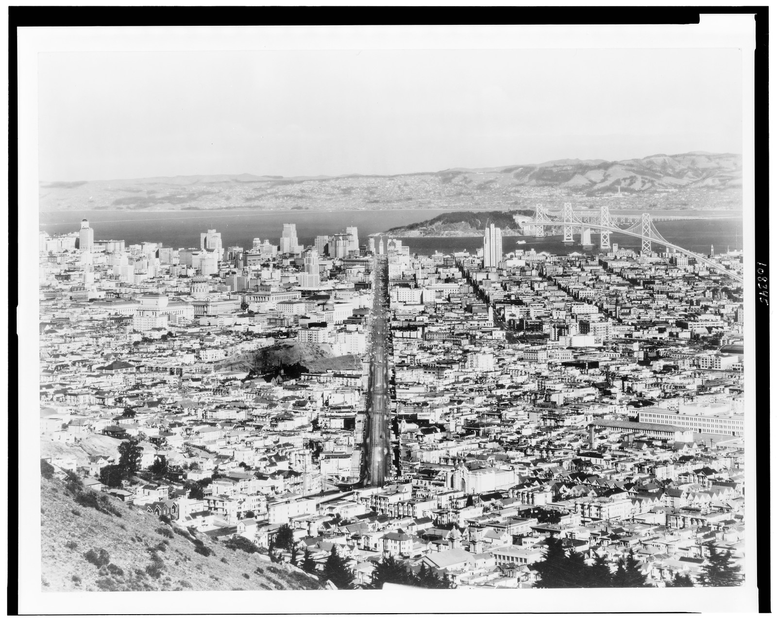 [View down Market Street, San Francisco, California], c1935. — historic photograph
