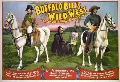 Buffalo Bill's Wild West and Congress of Rough Riders of the World / Courier Litho. Co., Buffalo, N.Y.