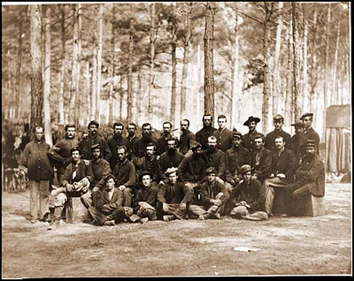 Petersburg Va. Essayons Dramatic Club a group of the U.S. Engineer Battalion