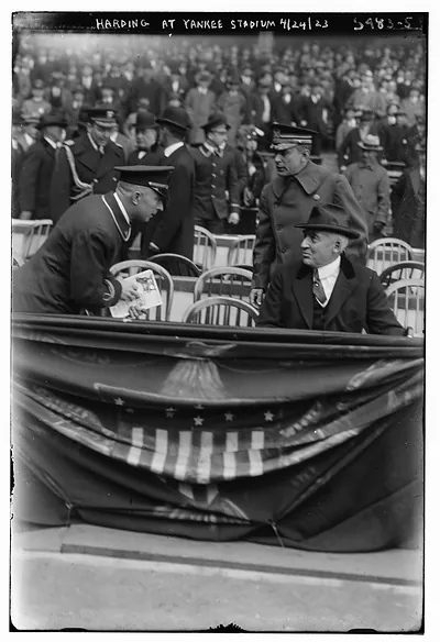 Harding at Yankee Stadium, 4/24/23