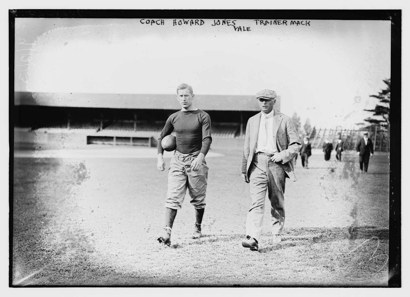 Coach Jones - Yale - Trainer Mack, n/a — historic photograph