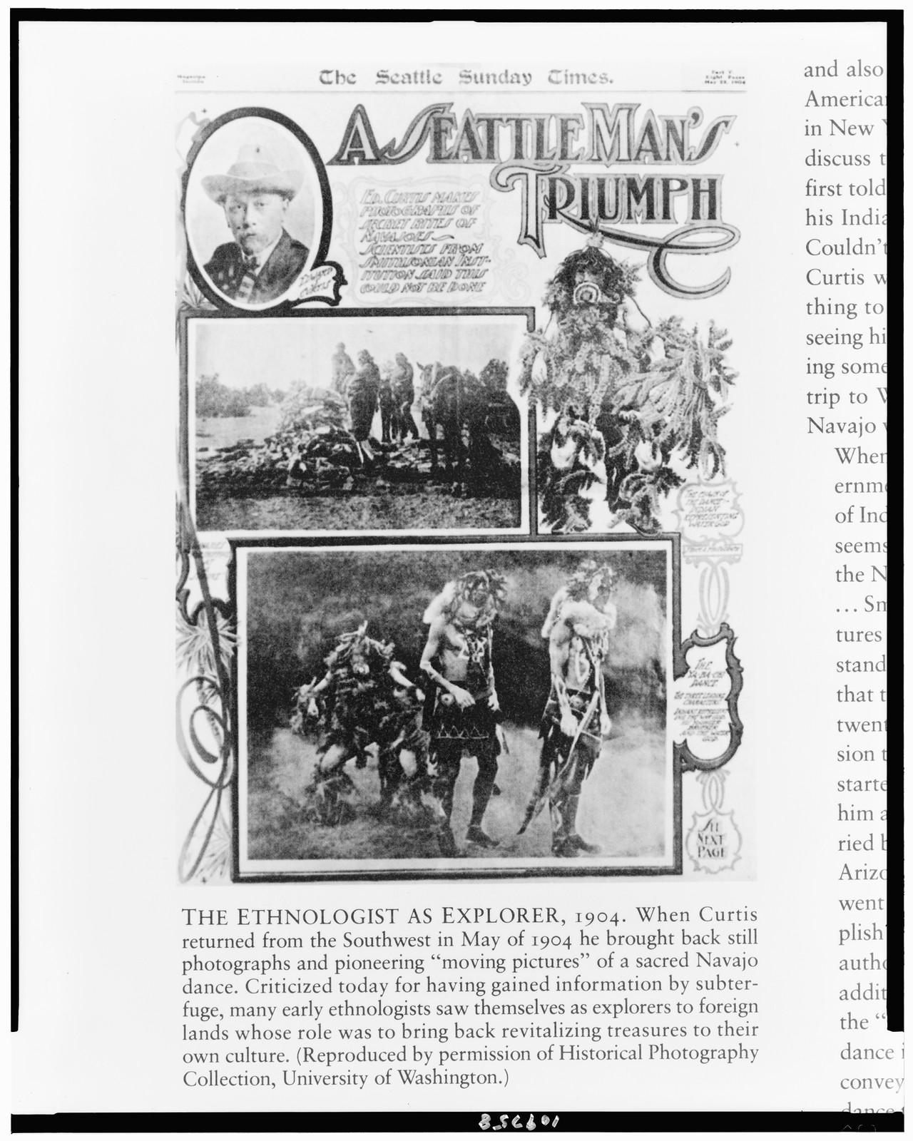The Ethnologist as explorer, 1904, [published 1985] — historic print