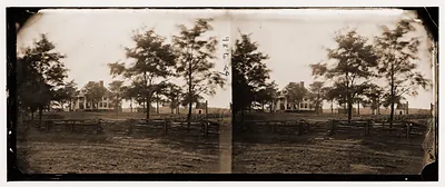 Culpeper Virginia (vicinity). Residence of John Minor Botts