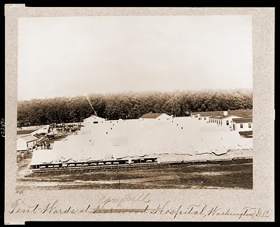 Tent wards at Campbell Hospital Washington D.C.