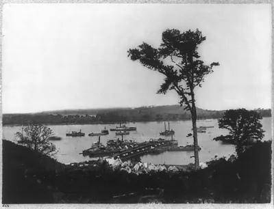 [U.S. Army Quartermaster Corps activities, Va., 1861-1865] Belle Plain Landing