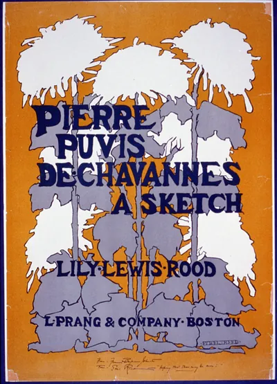 Pierre Puvis de Chavannes, a sketch [by] Lily Lewis Rood / Ethel Reed