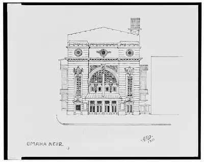 [American Music Hall, Omaha, Nebraska] / AFD 1935.