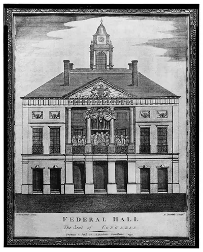 Federal Hall, The Seat of Congress / Peter Lacour delin. ; A. Doolittle sculpt.