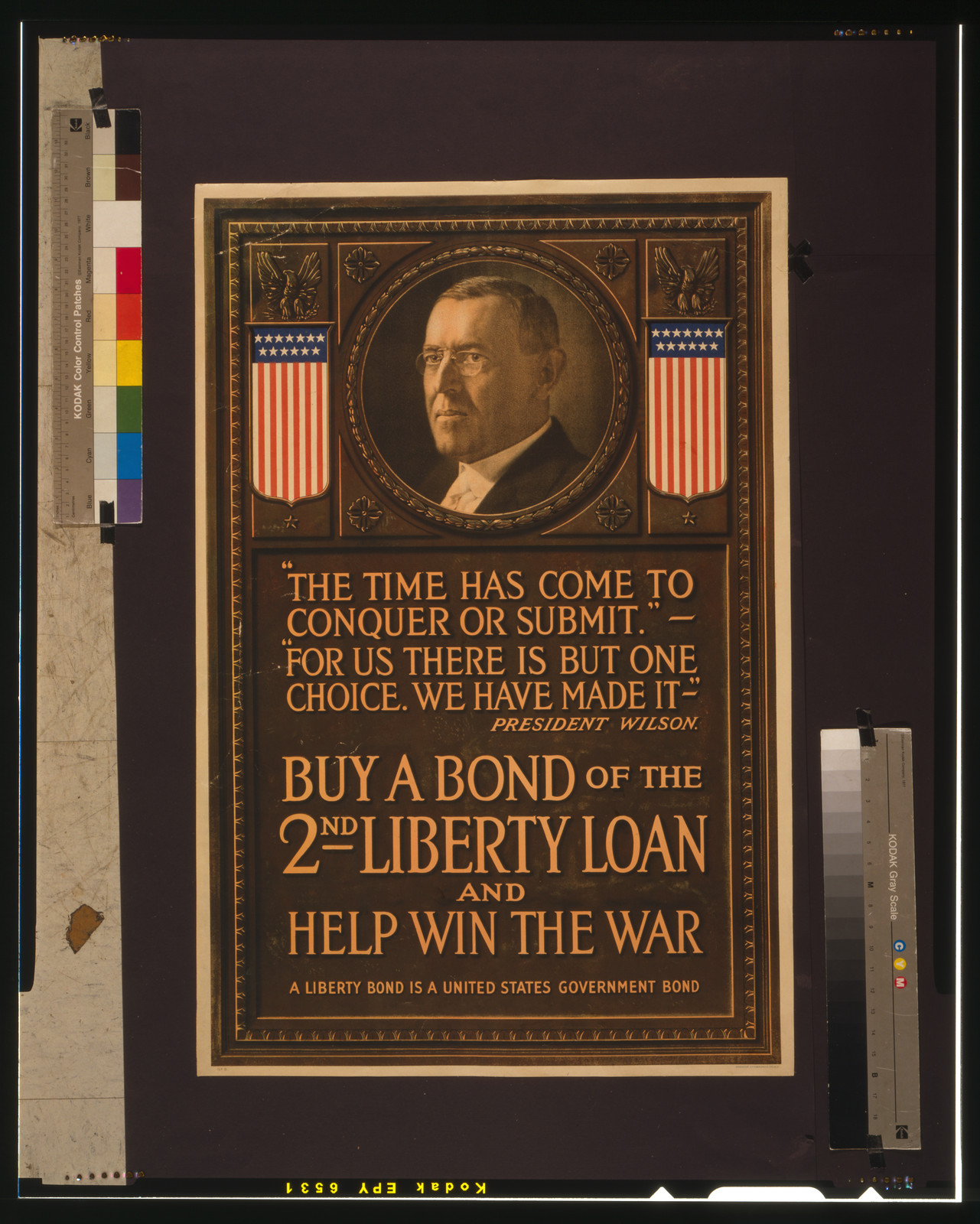 Buy a bond of the 2nd Liberty Loan and help win the war, New York : American Lithographic Co., [1917?] — vintage poster