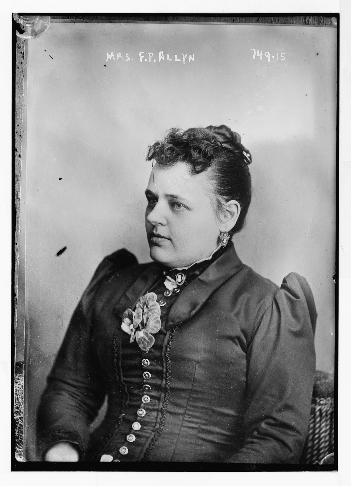 Mrs. F.P. Allyn, n/a — historic photograph