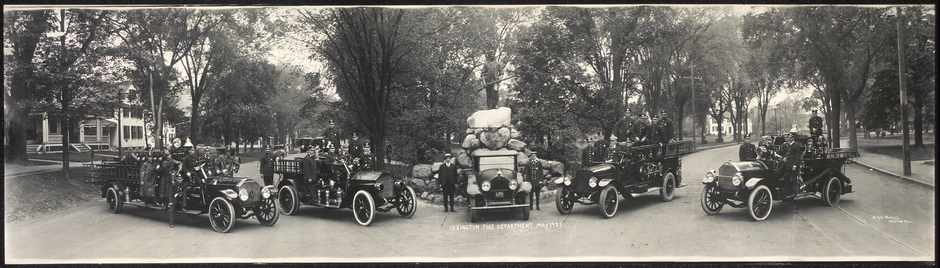 MA Lexington Fire Dept 1921, 1921 — historic image