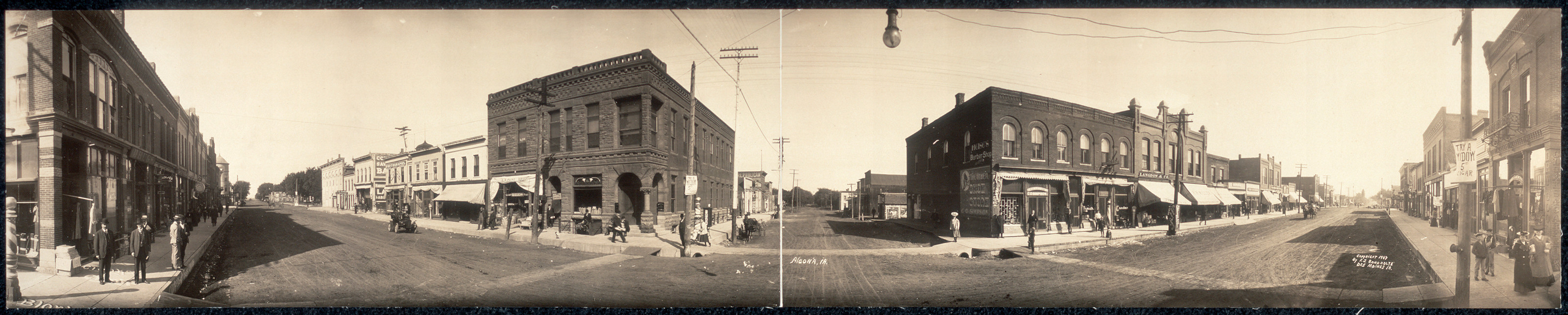 Algona, Iowa, 1907, 1907 — historic image