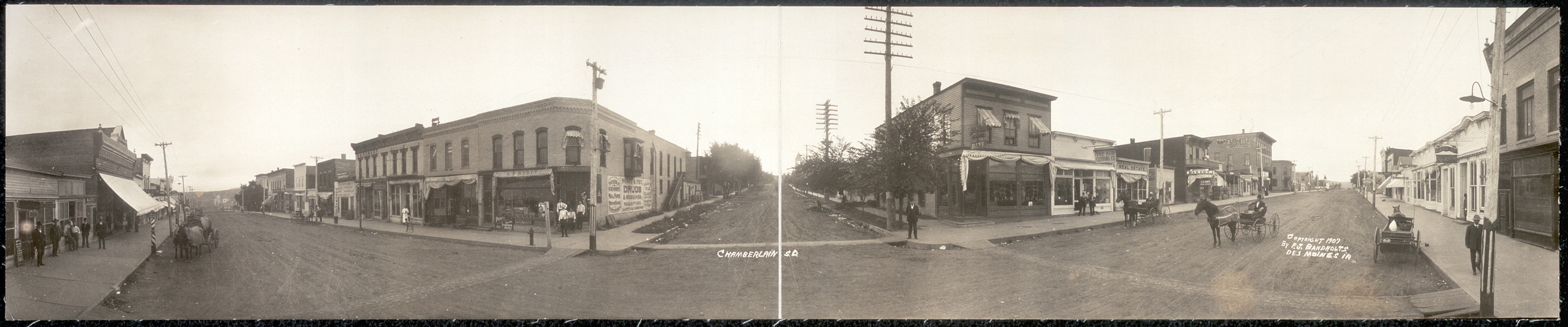 Chamberlain, South Dakota, 1907, 1907 — historic image